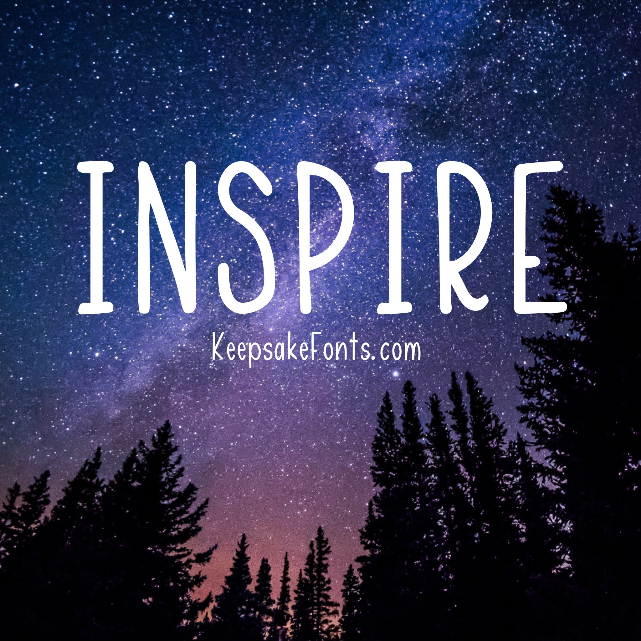 Inspire (a custom font)
